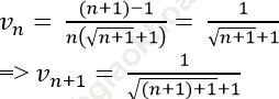 Cách xét tính đơn điệu của dãy số cực hay có lời giải ảnh 62