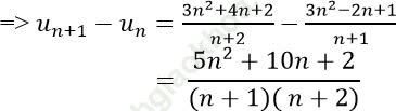 Cách xét tính đơn điệu của dãy số cực hay có lời giải ảnh 66