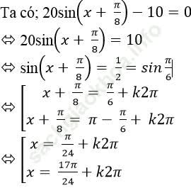 Phương trình bậc nhất đối với hàm số lượng giác ảnh 69