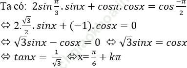 Giải phương trình bậc nhất đối với sinx và cosx ảnh 69