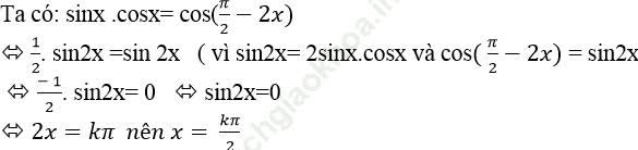 Phương trình quy về phương trình bậc nhất đối với hàm số lượng giác ảnh 70