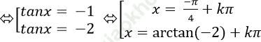 Phương trình thuần nhất bậc 2 đối với sinx và cosx ảnh 70