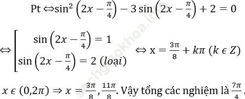 Dạng 6: Cách giải các phương trình lượng giác đặc biệt ảnh 8