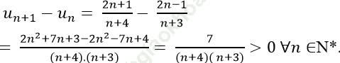 Cách xét tính bị chặn của dãy số cực hay có lời giải ảnh 8