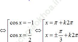 Phương trình quy về phương trình bậc hai đối với hàm số lượng giác ảnh 81