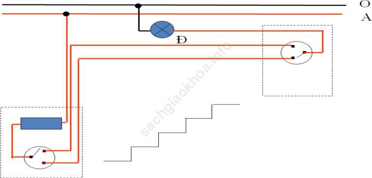 Bài 9: Thực hành: Lắp mạch điện hai công tắc ba cực điều khiển một đèn ảnh 1