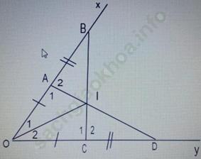 Bài 7: Tính chất tia phân giác của một góc, đường phân giác của tam giác ảnh 5