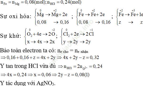Phương pháp bảo toàn electron trong hóa học hay, chi tiết, có lời giải ảnh 23