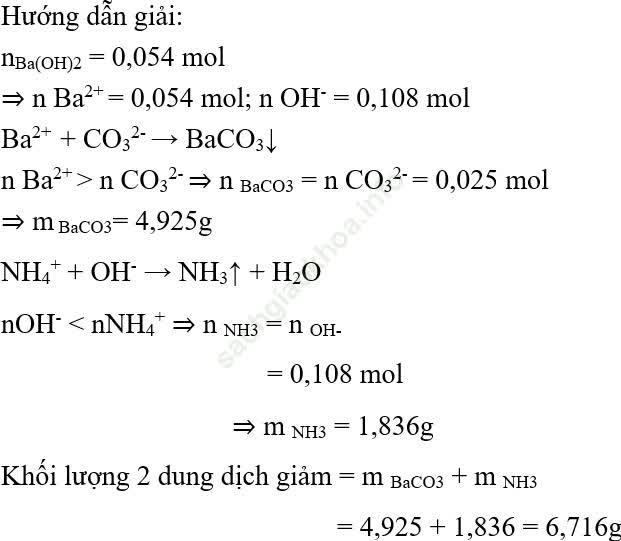 Phương pháp sử dụng phương trình ion thu gọn trong hóa học cực hay, có lời giải ảnh 28
