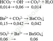 Phương pháp sử dụng phương trình ion thu gọn trong hóa học cực hay, có lời giải ảnh 32