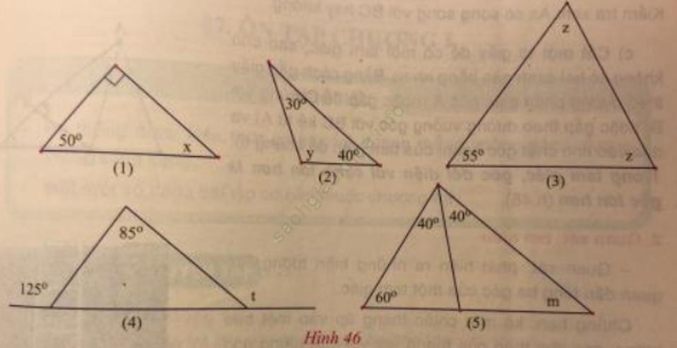 Toán 7 VNEN Bài 6: Tổng ba góc của một tam giác ảnh 5