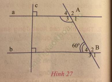 Toán 7 VNEN Bài 3: Quan hệ giữa tính vuông góc và tính song song của hai đường thẳng ảnh 7