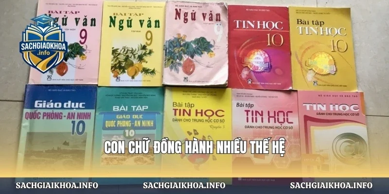 Con chữ đồng hành nhiều thế hệ