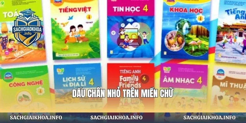 Dấu chân nhỏ trên miền chữ