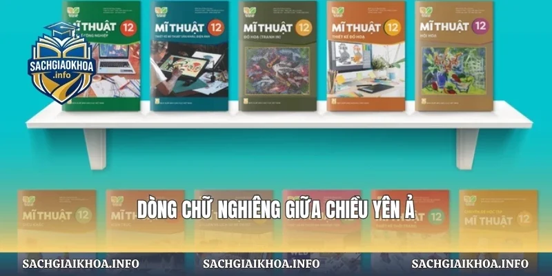Dòng chữ nghiêng giữa chiều yên ả