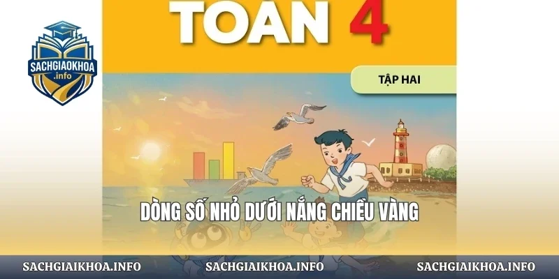 Dòng số nhỏ dưới nắng chiều vàng