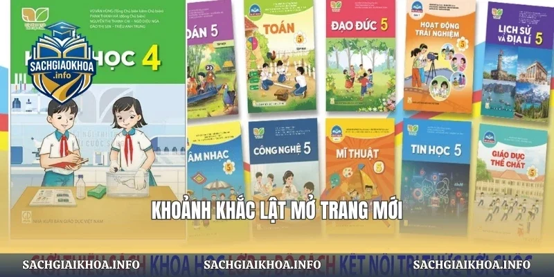 Khoảnh khắc lật mở trang mới