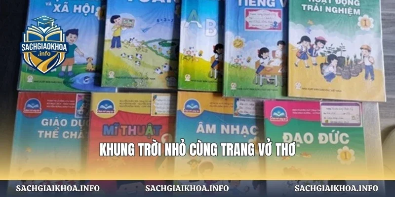 Khung trời nhỏ cùng trang vở thơ
