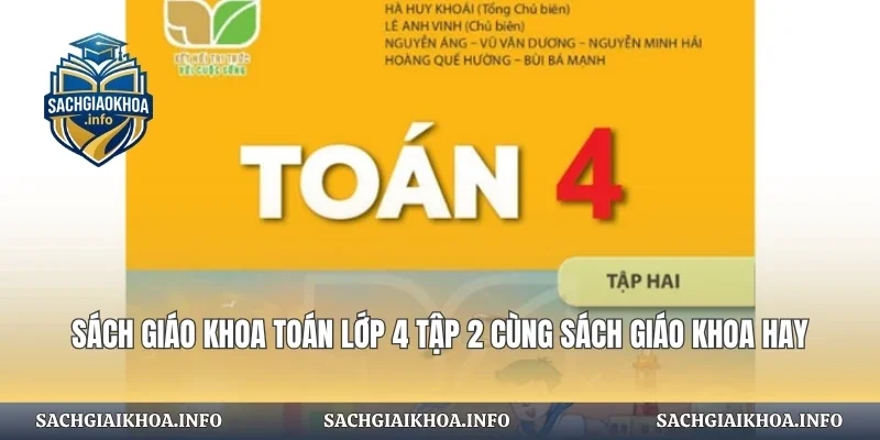 Sách Giáo Khoa Toán Lớp 4 Tập 2