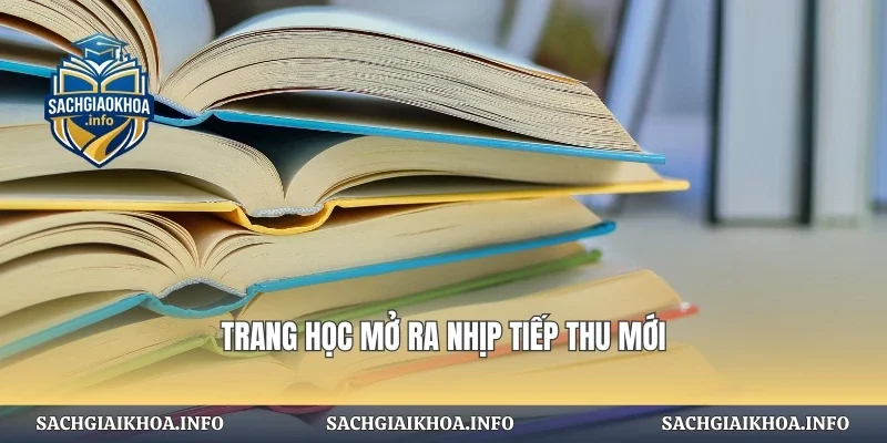 Trang học mở ra nhịp tiếp thu mới