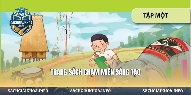 Trang sách chạm miền sáng tạo