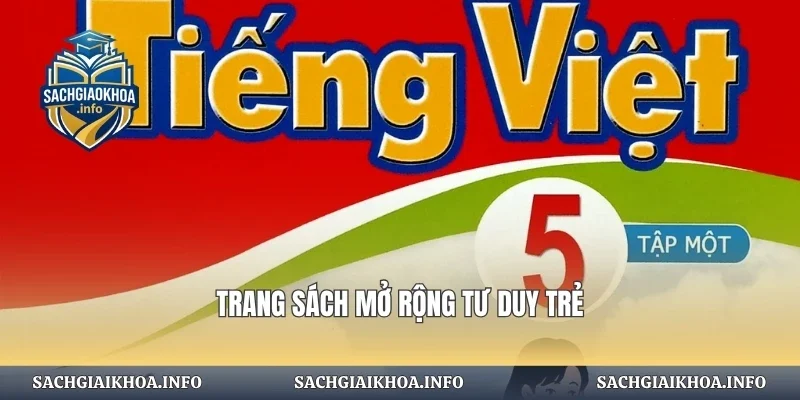 Trang sách mở rộng tư duy trẻ