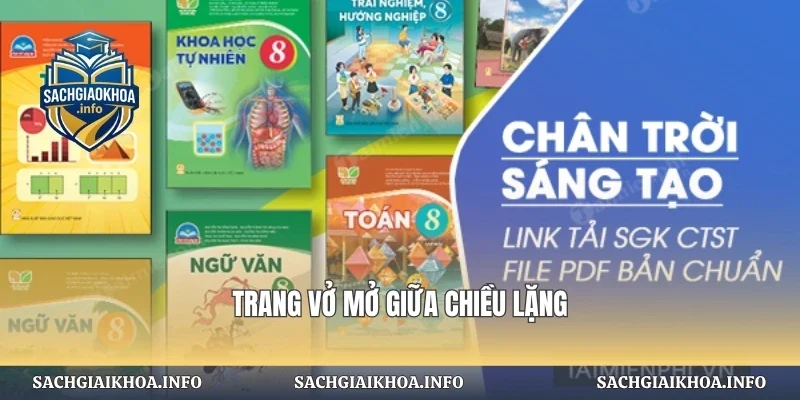 Trang vở mở giữa chiều lặng