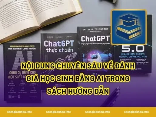 Nội dung chuyên sâu về đánh giá học sinh bằng AI trong sách hướng dẫn